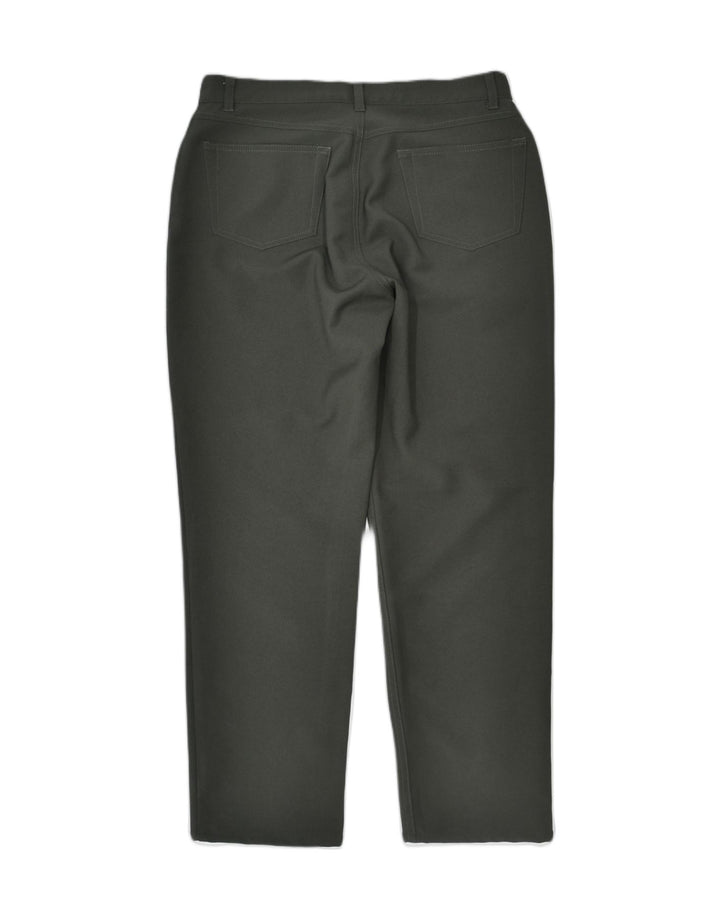 BENETTON Womens Tapered Casual Trousers IT 44 Medium W28 L29 Khaki | Vintage | Thrift | Second-Hand | Used Clothing | Messina Hembry 