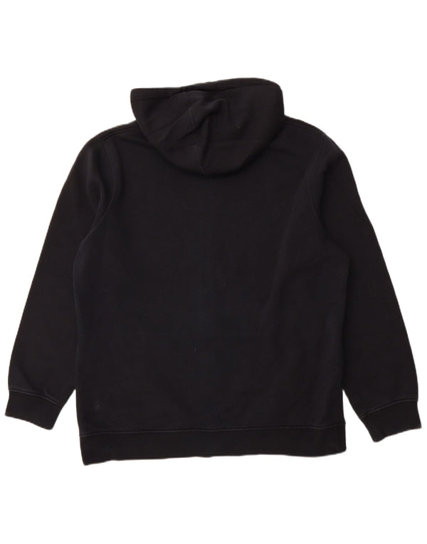 Damski sweter z kapturem i zamkiem NIKE UK 18 XL, czarna, bawełniana