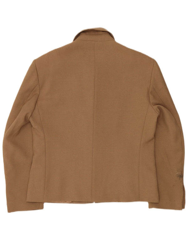 Damska marynarka VINTAGE IT 48 XL, brązowy poliester