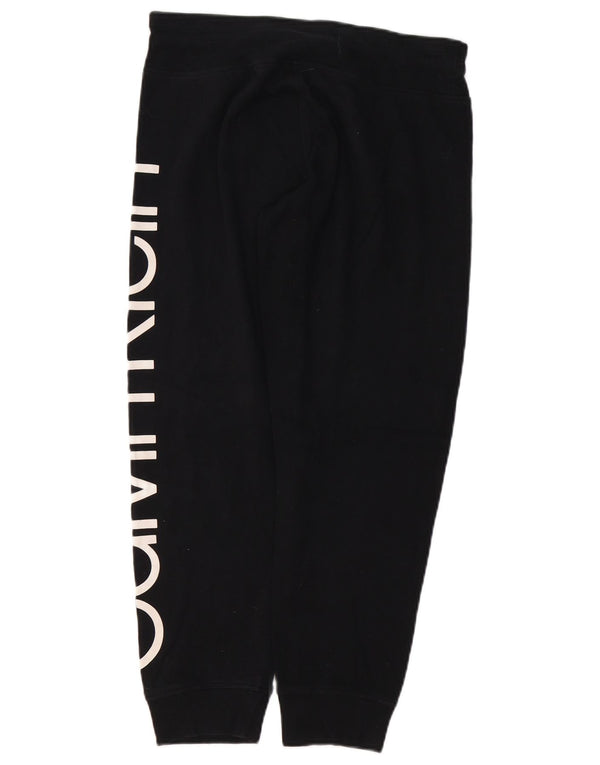 Damskie spodnie dresowe CALVIN KLEIN Graphic Joggers UK 14 Medium Black