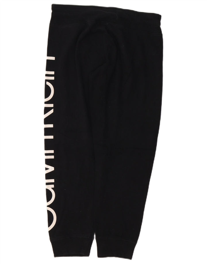 Damskie spodnie dresowe CALVIN KLEIN Graphic Joggers UK 14 Medium Black