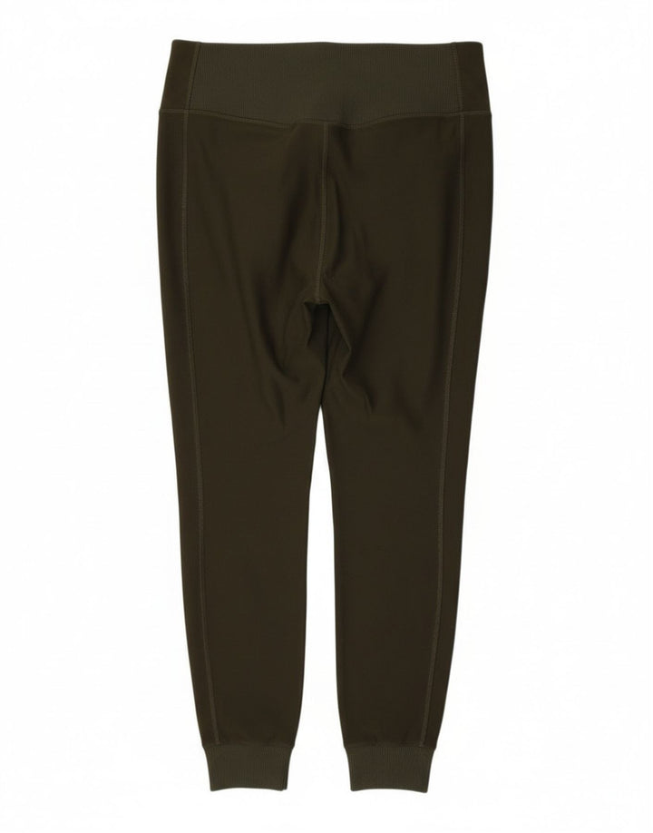 Damskie legginsy Nike Dri Fit UK 14, duże, poliestrowe w kolorze khaki