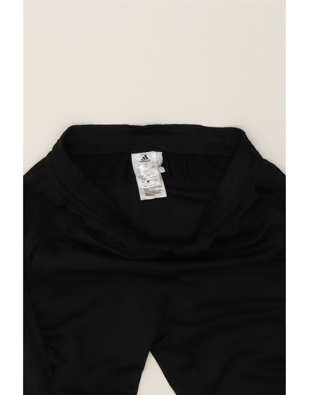 ADIDAS Womens Climacool Tracksuit Trousers UK 8/10 Small  Black Polyester Vintage Adidas and Second-Hand Adidas from Messina Hembry 