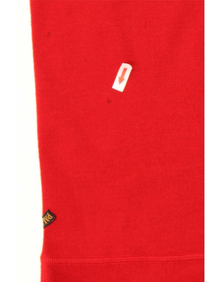 Męski sweter Paul & Shark z okrągłym dekoltem, duży, czerwony
