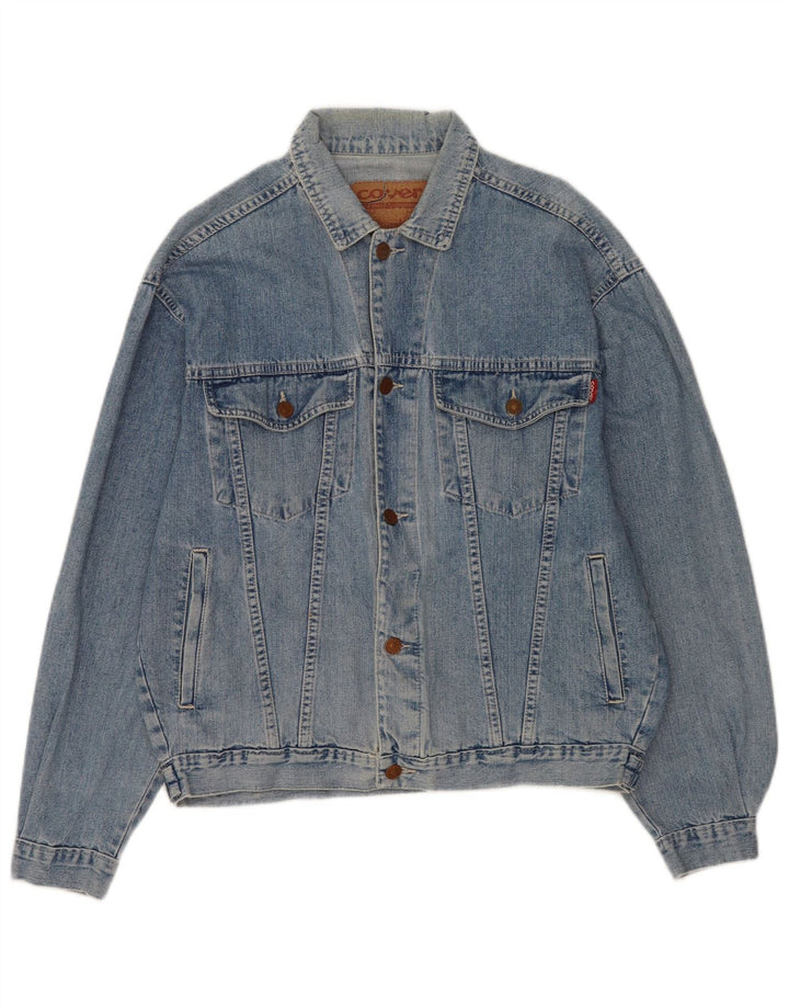 Męska kurtka dżinsowa Cover UK 38 Medium Blue