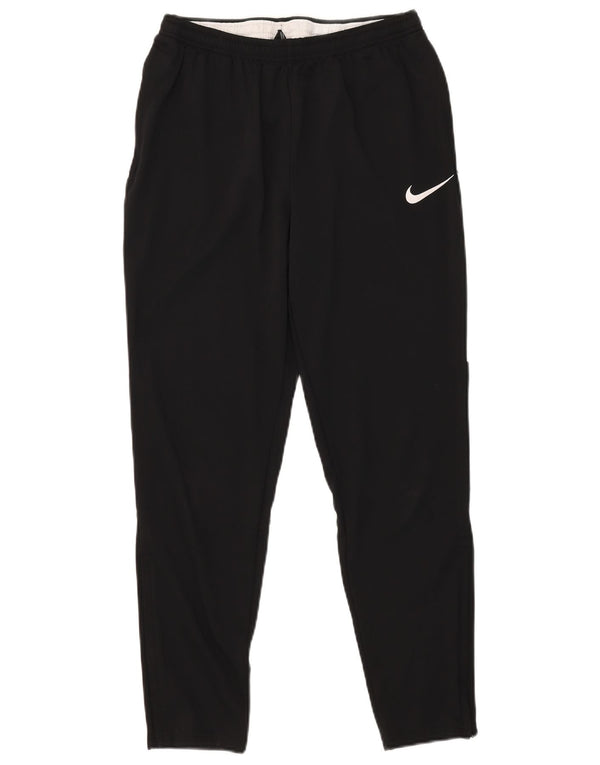 Męskie spodnie dresowe Nike Dri Fit, poliester w kolorze średniej czarnej kolorystyki