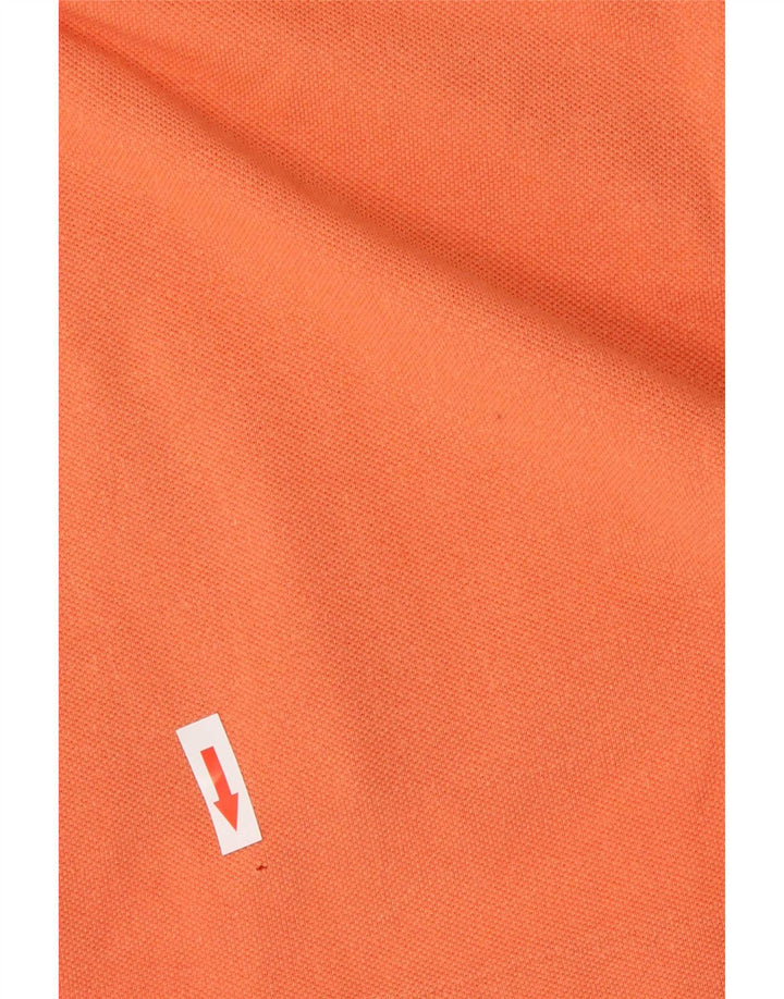 Męska koszulka polo Polo Ralph Lauren, średnia pomarańczowa bawełna