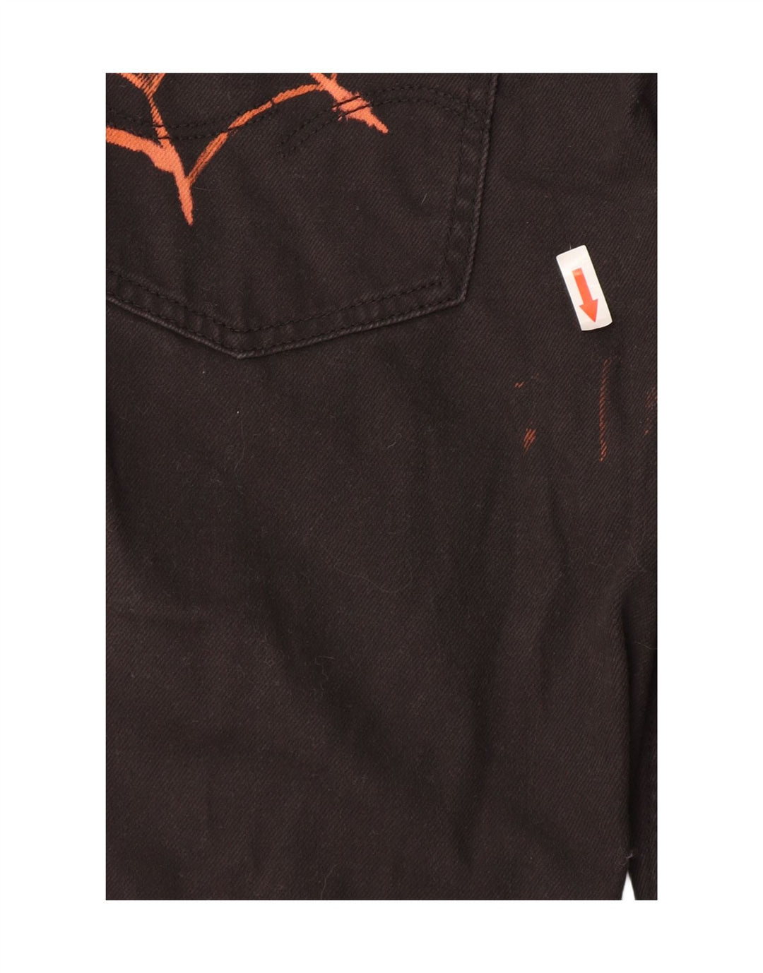 Męskie proste dżinsy Jack & Jones W32 L32 Czarne bawełniane