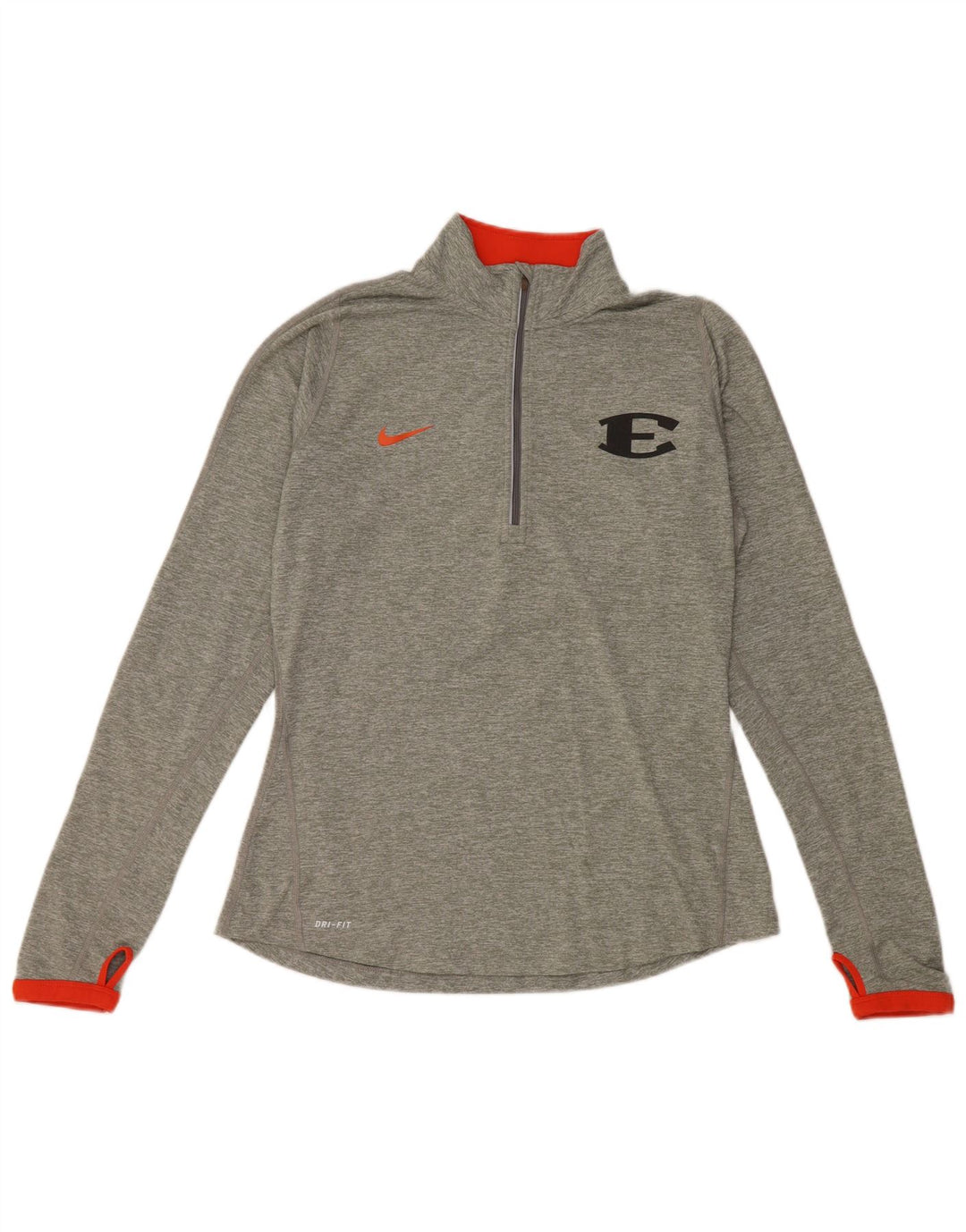 Damski dres NIKE Dri Fit z pulowerem UK 12, średni szary nakrapiany