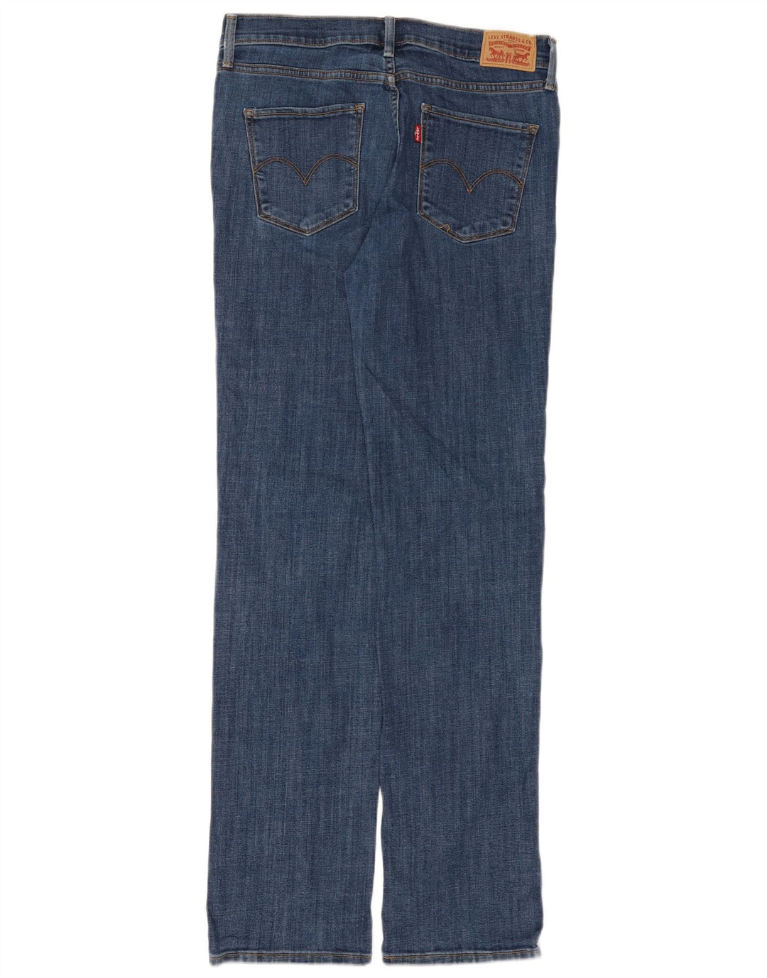 Damskie dżinsy Levi's 314 Shaping Straight W30 L32 Niebieska bawełna