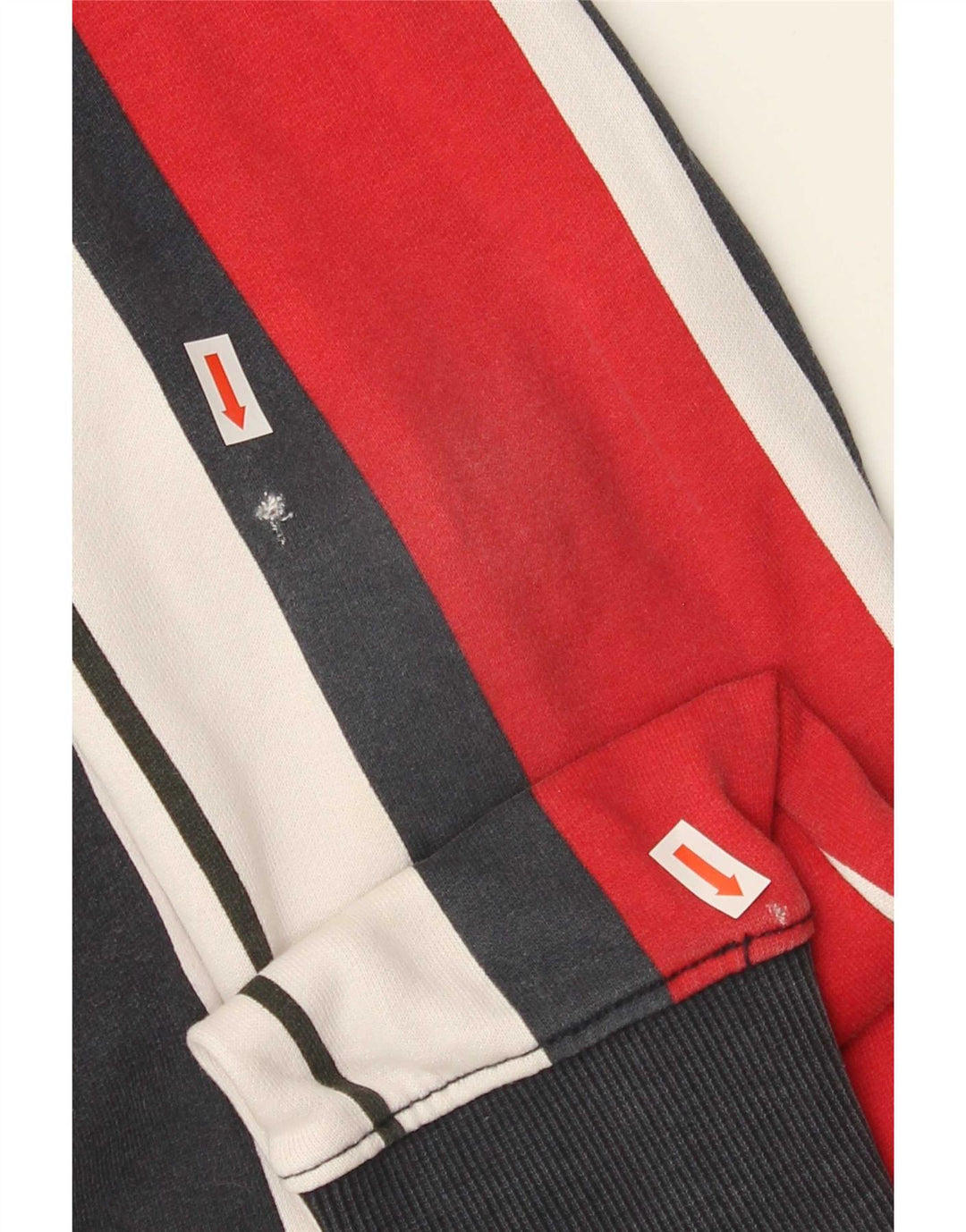 Męski sweter z kapturem Tommy Hilfiger, średniej wielkości, wielobarwny, bawełniany w paski
