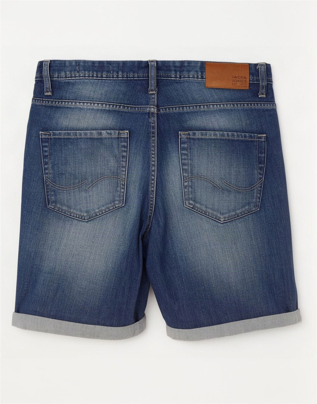 Męskie spodenki jeansowe Jack & Jones W36, duże, niebieskie, bawełniane