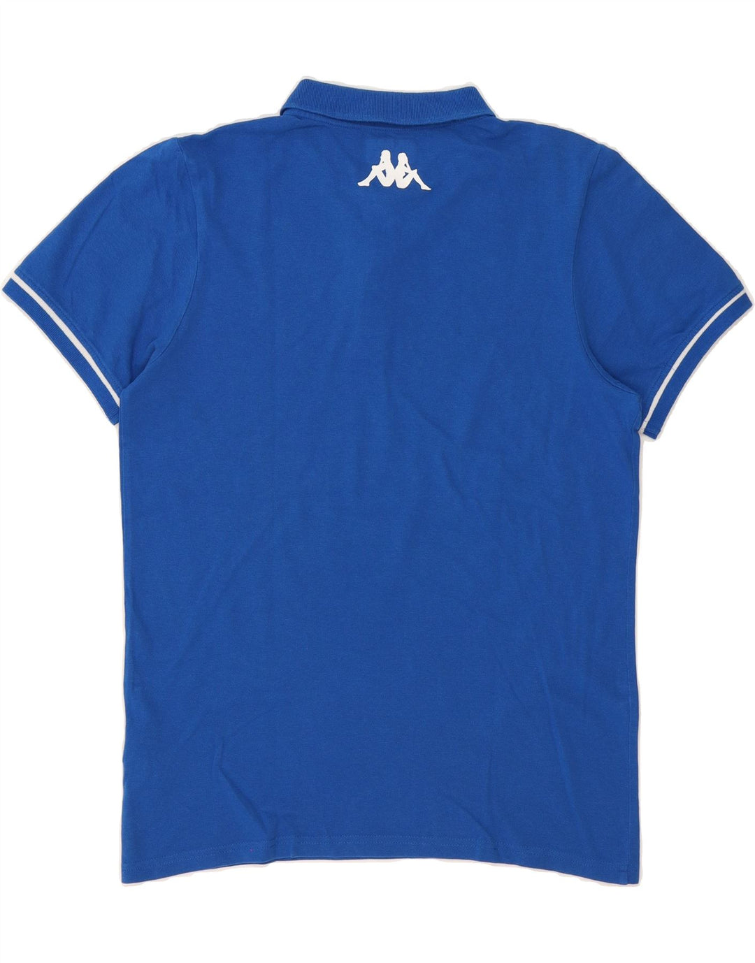 KAPPA Mens Polo Shirt Medium Blue Cotton Vintage Kappa and Second-Hand Kappa from Messina Hembry 