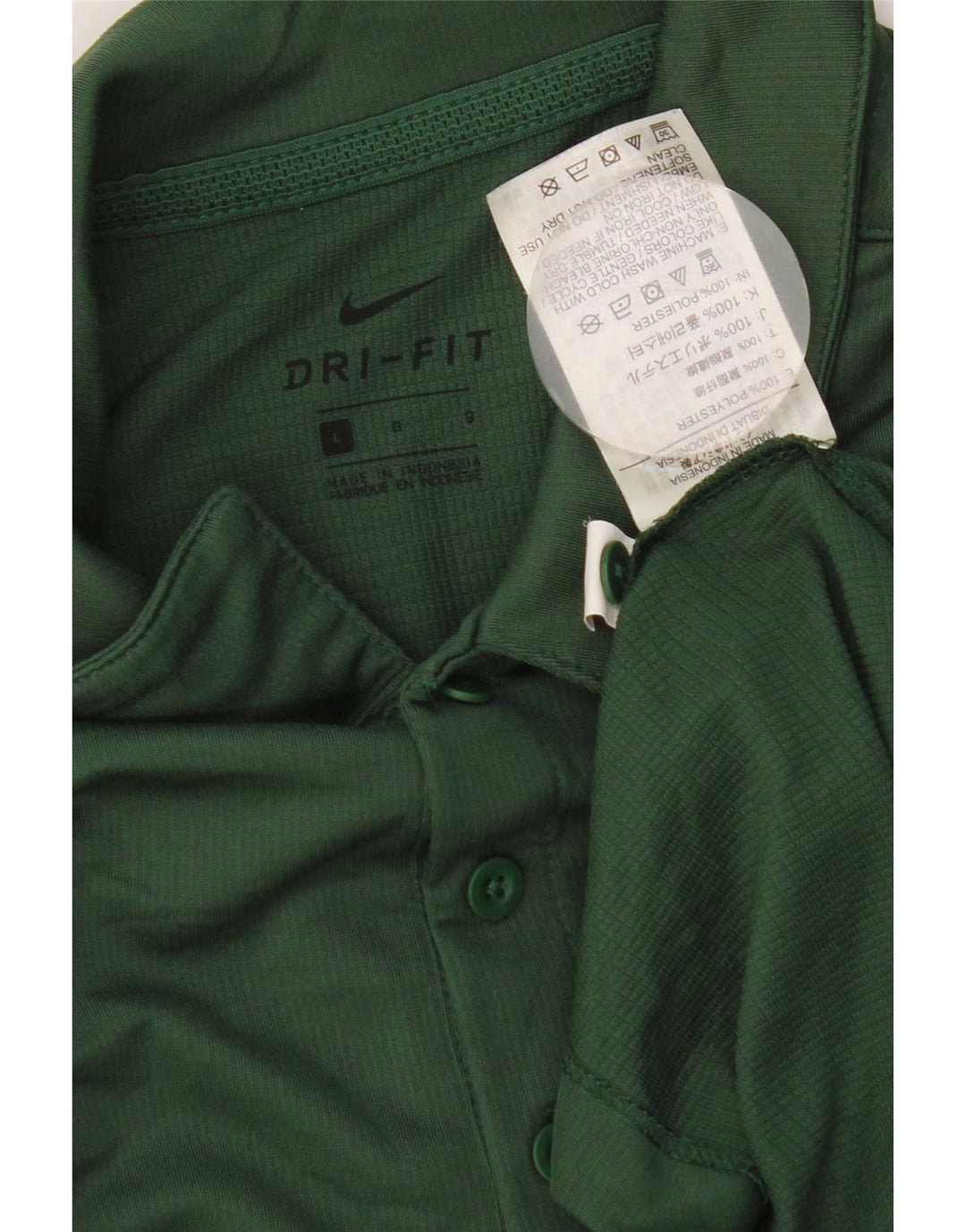 Męska koszulka polo Nike Green Bay Packers, duża, poliestrowa