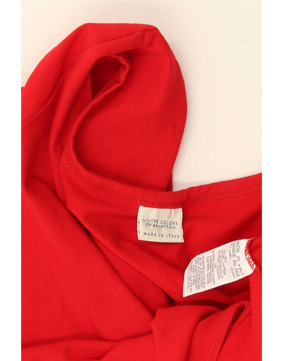 Body damskie Benetton UK 8 Small Red