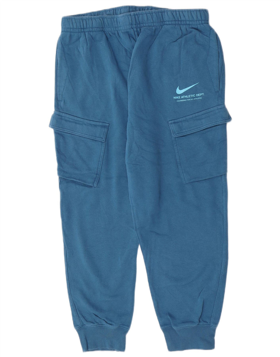 Męskie spodnie dresowe Nike Graphic Cargo Joggers XL, niebieskie, bawełniane