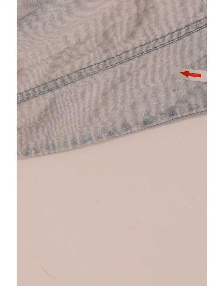 Męska koszula dżinsowa Levi's, mała, niebieska, bawełniana