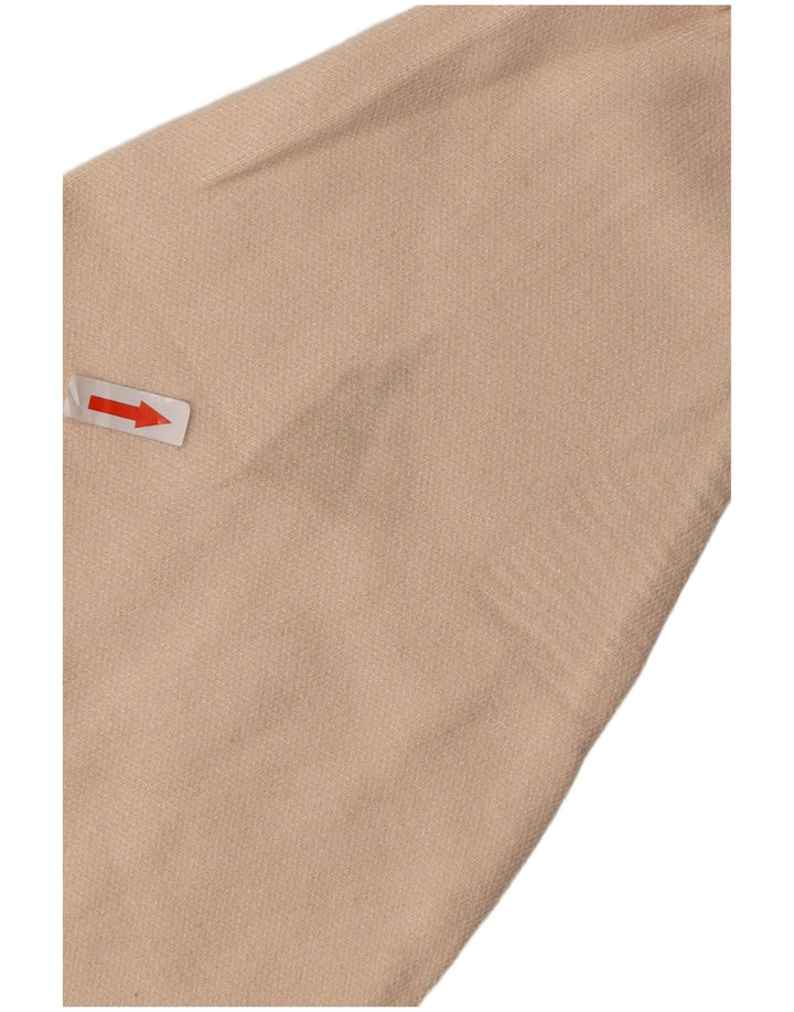 Damski sweter oversize ZARA z zamkiem błyskawicznym UK 14 średni beż