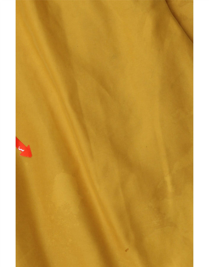 Męska kurtka bomberka z kapturem Slam UK 44 2XL Żółty poliester z blokami kolorów