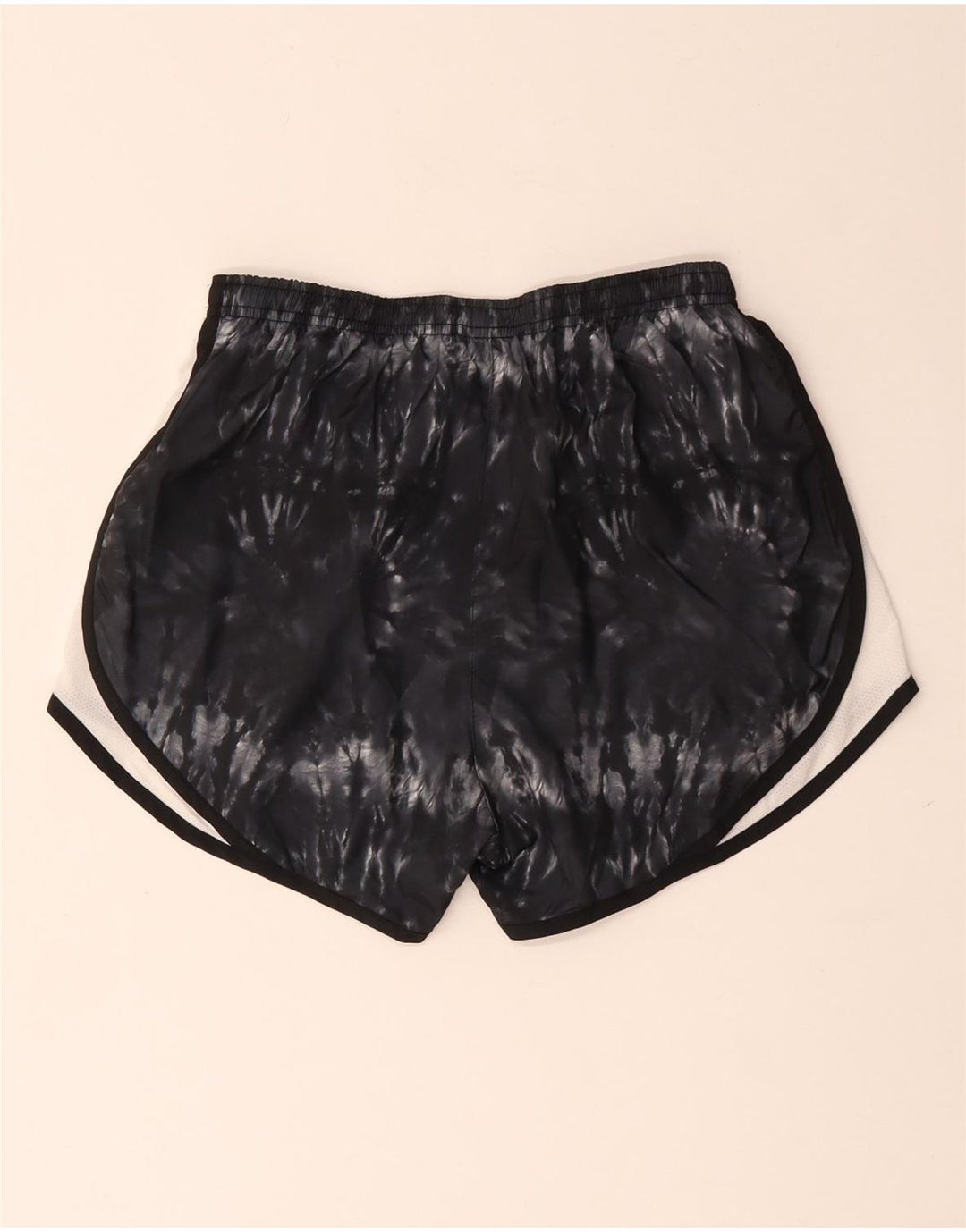Damskie spodenki sportowe Nike Dri Fit UK 8, małe, czarne, poliestrowe