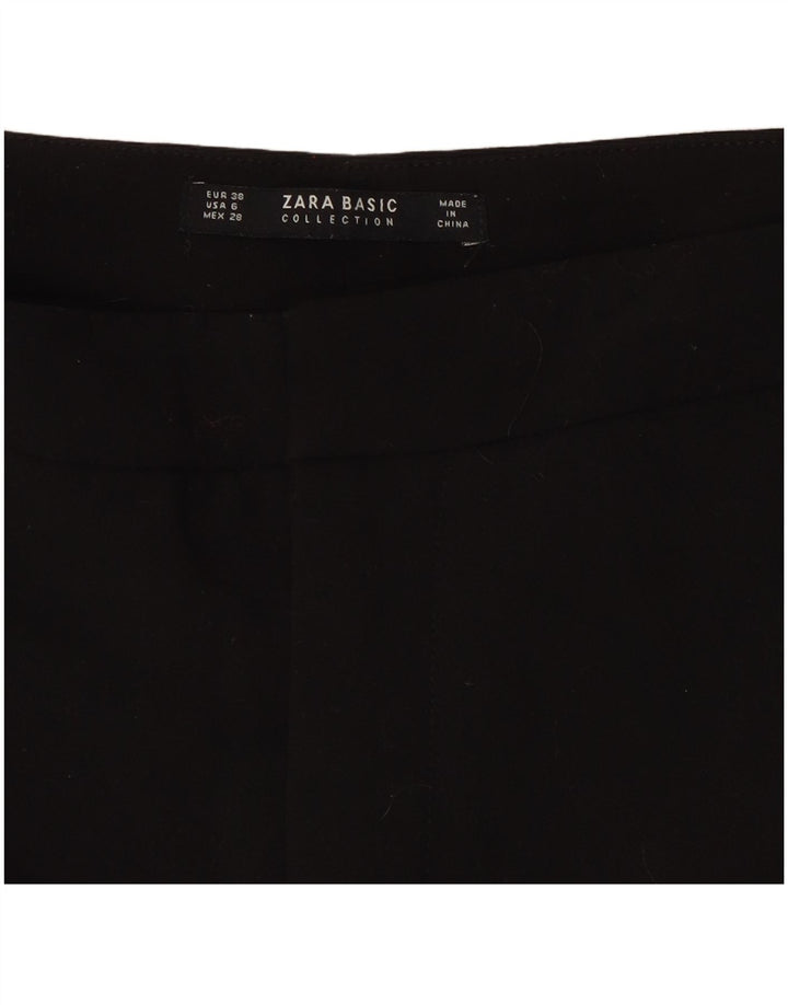 Spodnie damskie Zara Straight Chino EU 38 Small W28 L26 Czarne