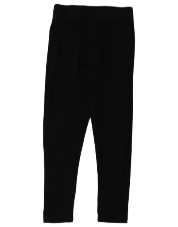 Damskie legginsy Adidas Graphic UK 8/10, małe, czarne, bawełniane
