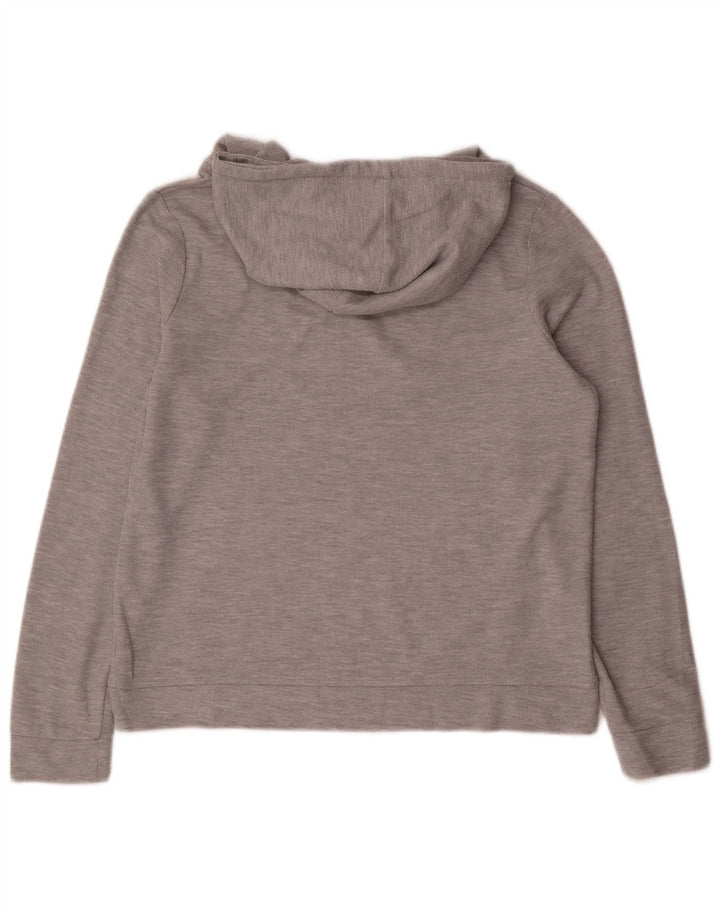 Damski sweter z kapturem Fat Face UK 12, średni szary poliester