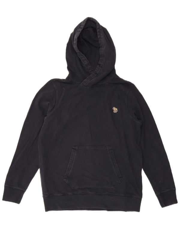 Męski sweter z kapturem Paul Smith, średni granatowy, bawełniany