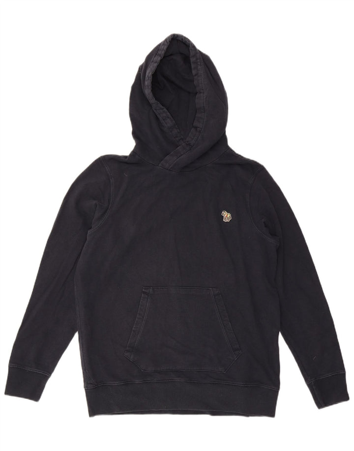 Męski sweter z kapturem Paul Smith, średni granatowy, bawełniany