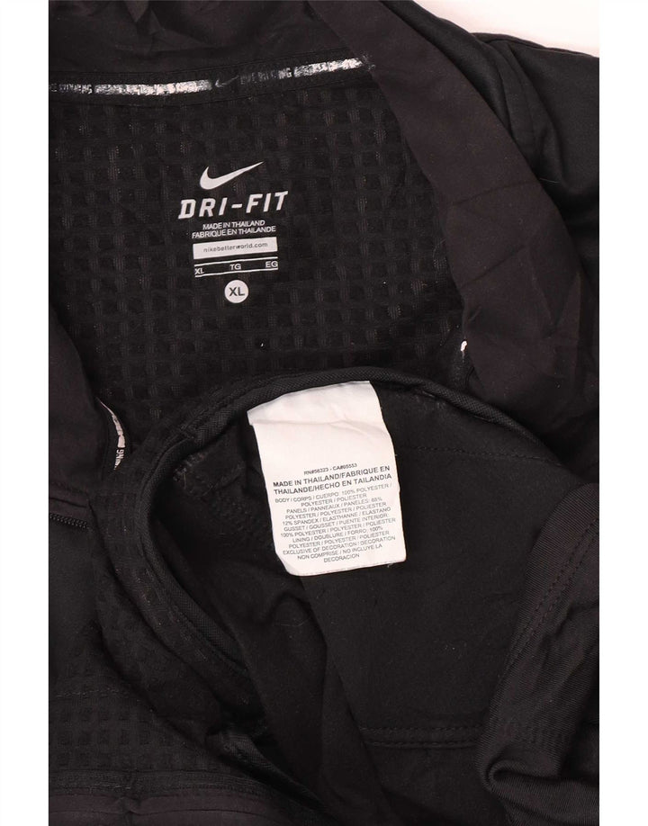 Damska kurtka dresowa Nike Dri Fit UK 18 XL, czarna, poliestrowa