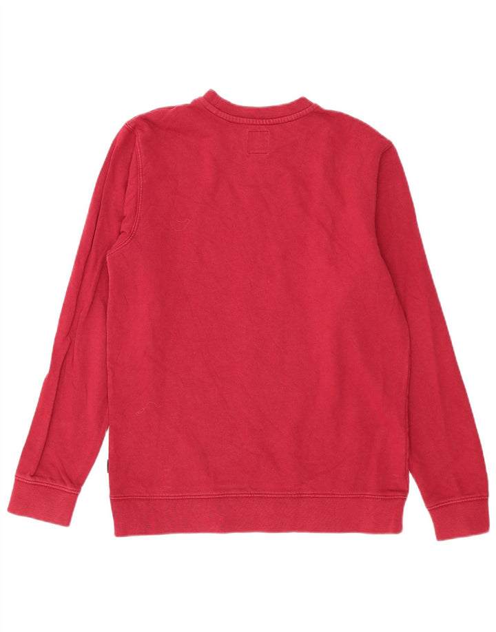 Męski sweter z grafiką Vans, mały, bordowy