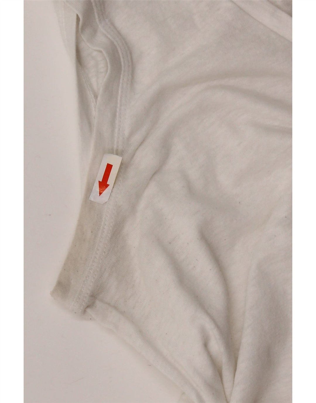 Damska kamizelka J. CREW UK 12 Średnia biała bawełna