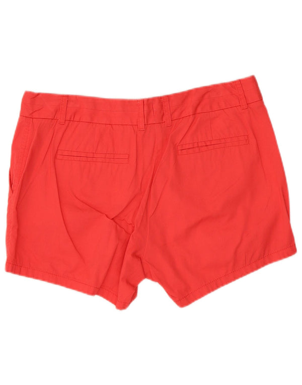 Damskie spodenki Chino J. Crew US 8 Medium W34, czerwona bawełna