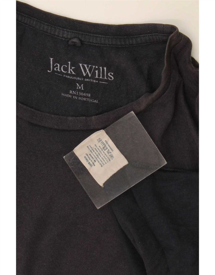 T-shirt męski Jack Wills, średni, granatowy, bawełniany