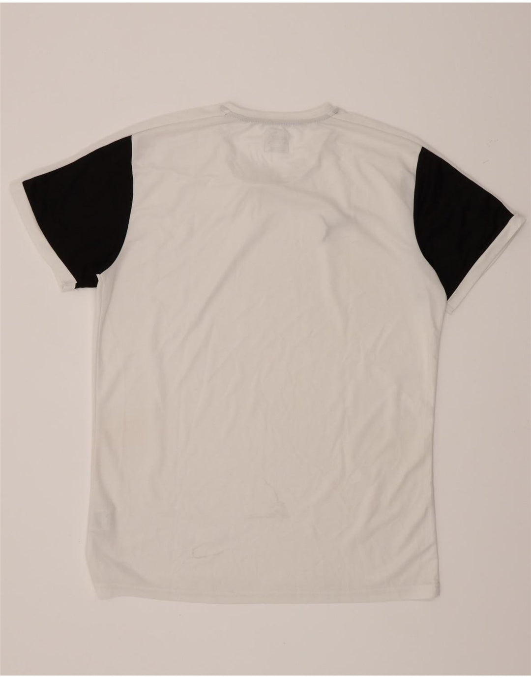 Męski T-shirt Puma, duży, biały, poliestrowy blok kolorów