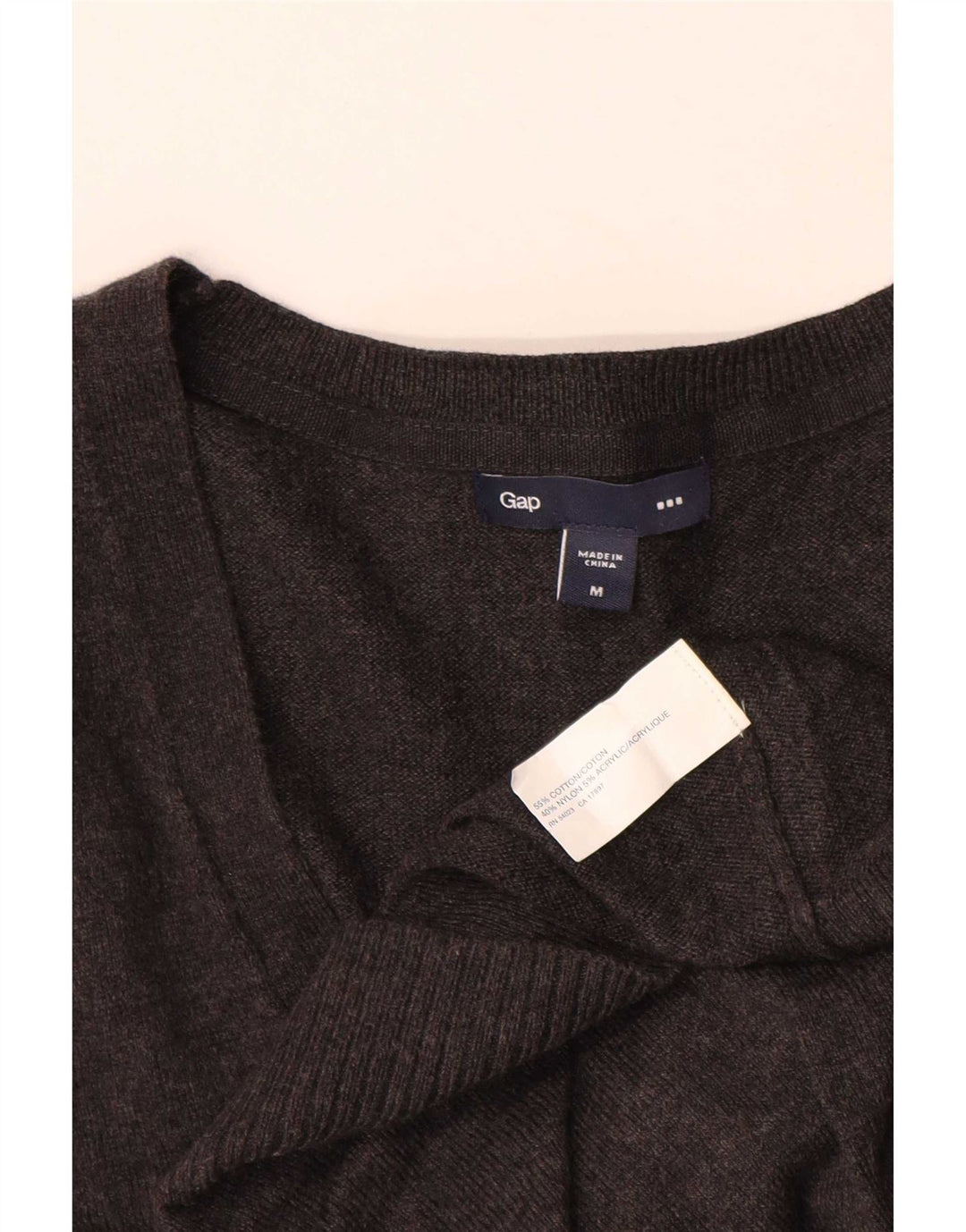 Sweter damski Gap Cardigan UK 14, średnioszary, bawełniany
