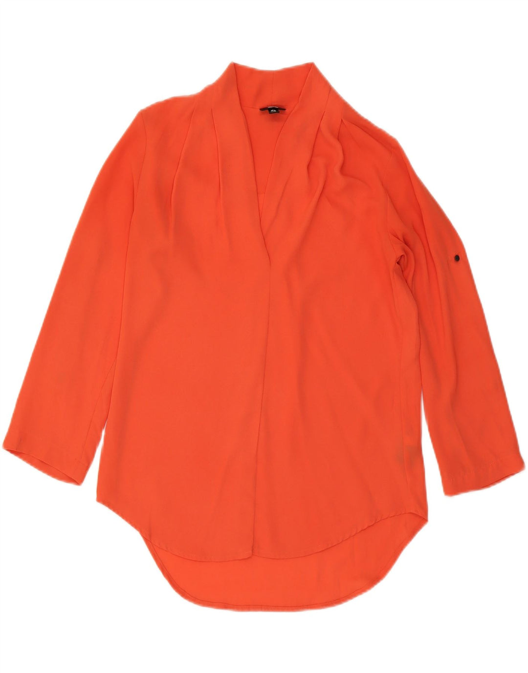 MOSSIMO Womens Loose Fit Blouse Top UK 6 XS Orange Polyester Vintage Mossimo and Second-Hand Mossimo from Messina Hembry 