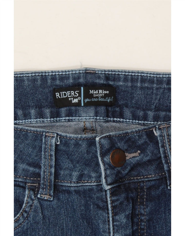 LEE Womens Riders Denim Shorts US 8 Medium  Blue Cotton Vintage Lee and Second-Hand Lee from Messina Hembry 
