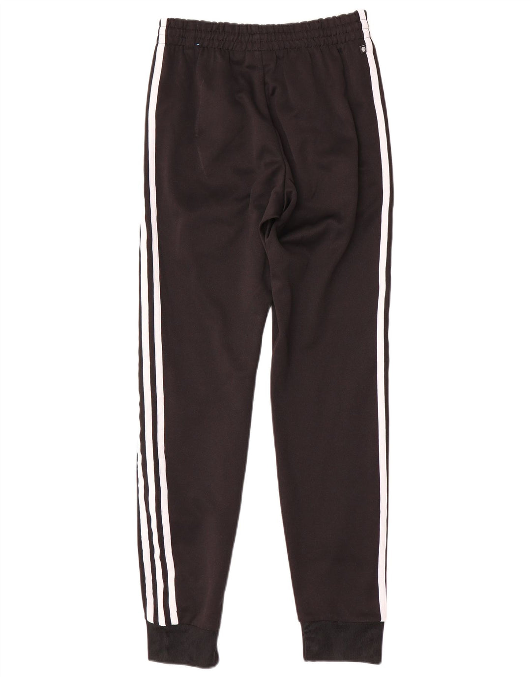 Męskie spodnie dresowe Adidas, małe, czarne, poliestrowe