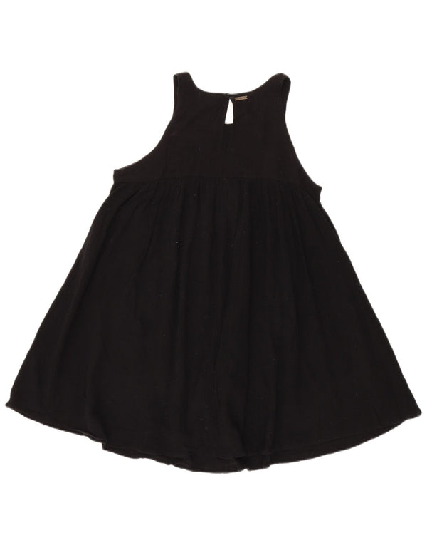 Damska sukienka o linii A Billabong bez rękawów UK 12, średnia czarna bawełna