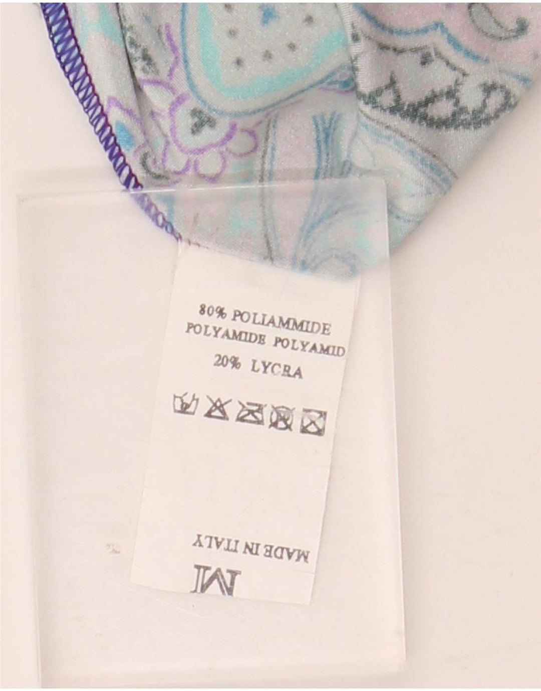 Damskie spodnie codzienne z wysokim stanem VINTAGE, średnie W24 L32, wielokolorowe