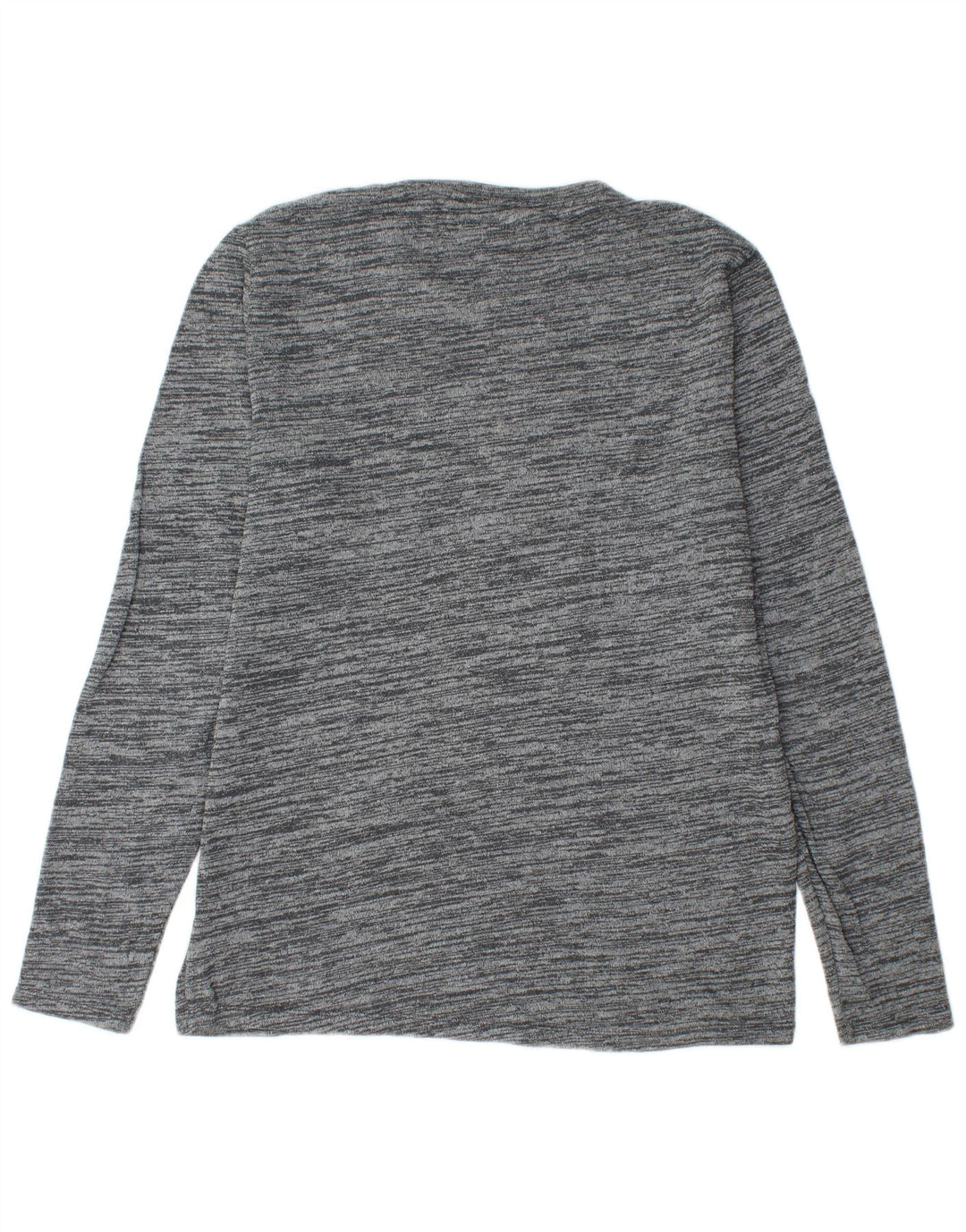 Męski sweter z okrągłym dekoltem Tommy Hilfiger XL, szara, bawełniana w plamki