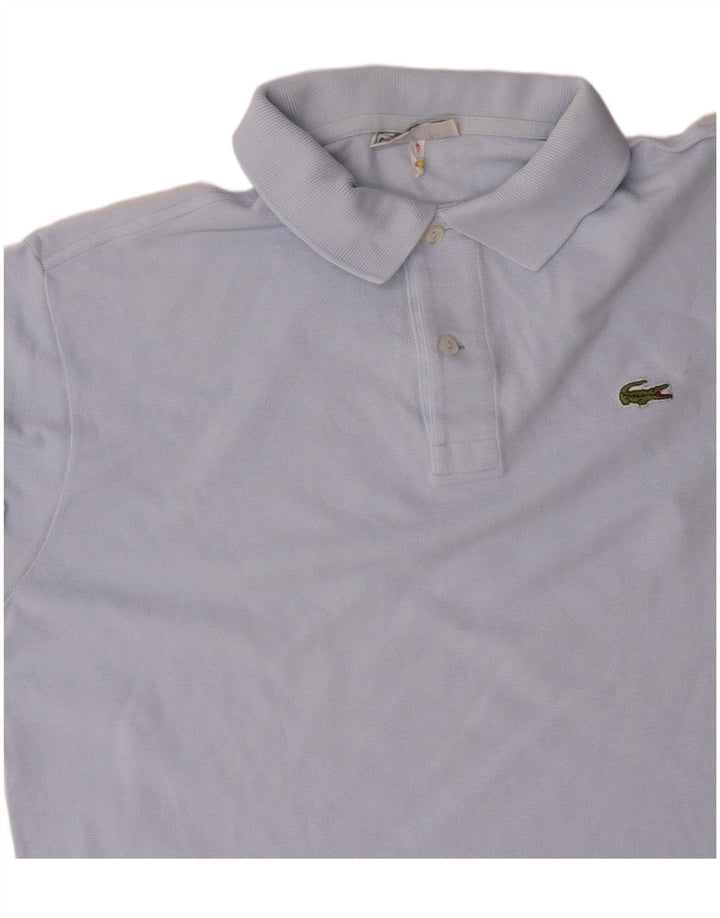 Męska koszulka polo Lacoste, rozmiar 6, XL, niebieska, bawełniana