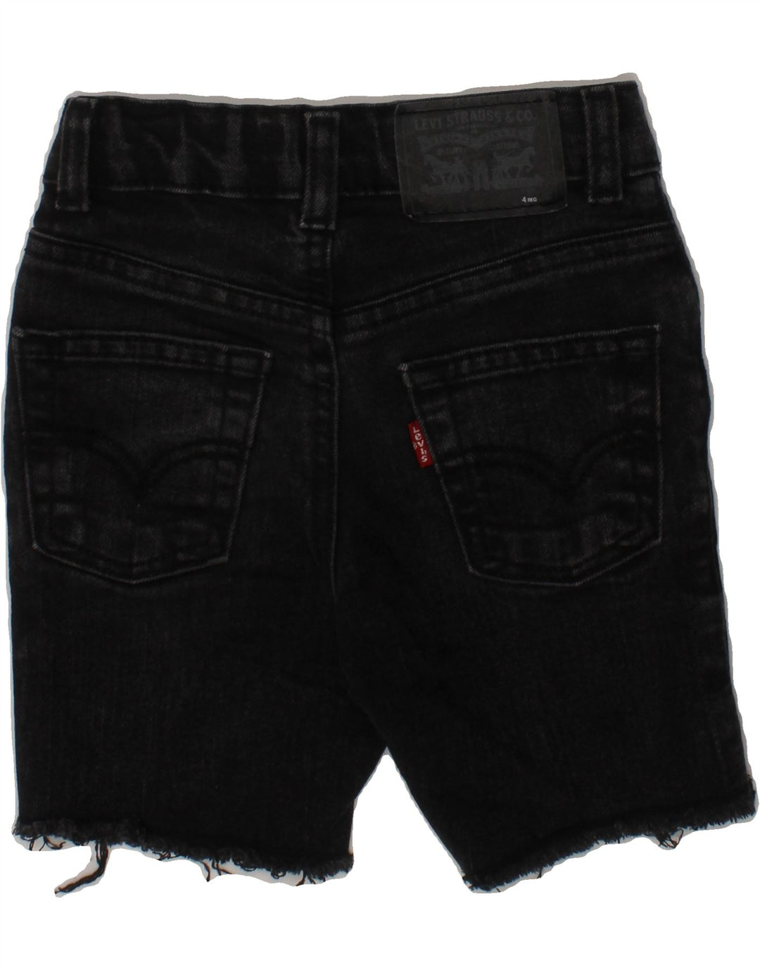 LEVI'S Boys 511 Denim Shorts 3-4 Years W20  Black Cotton Vintage Levi's and Second-Hand Levi's from Messina Hembry 