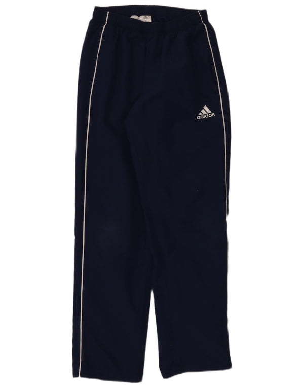Męskie spodnie dresowe Adidas, średni granatowy poliester
