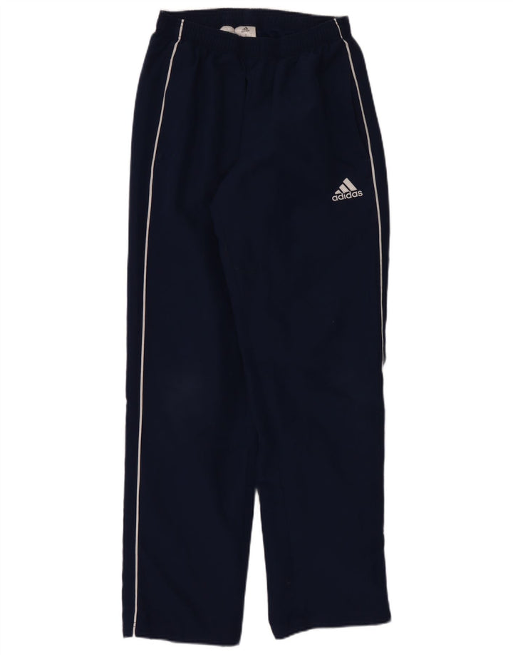 Męskie spodnie dresowe Adidas, średni granatowy poliester