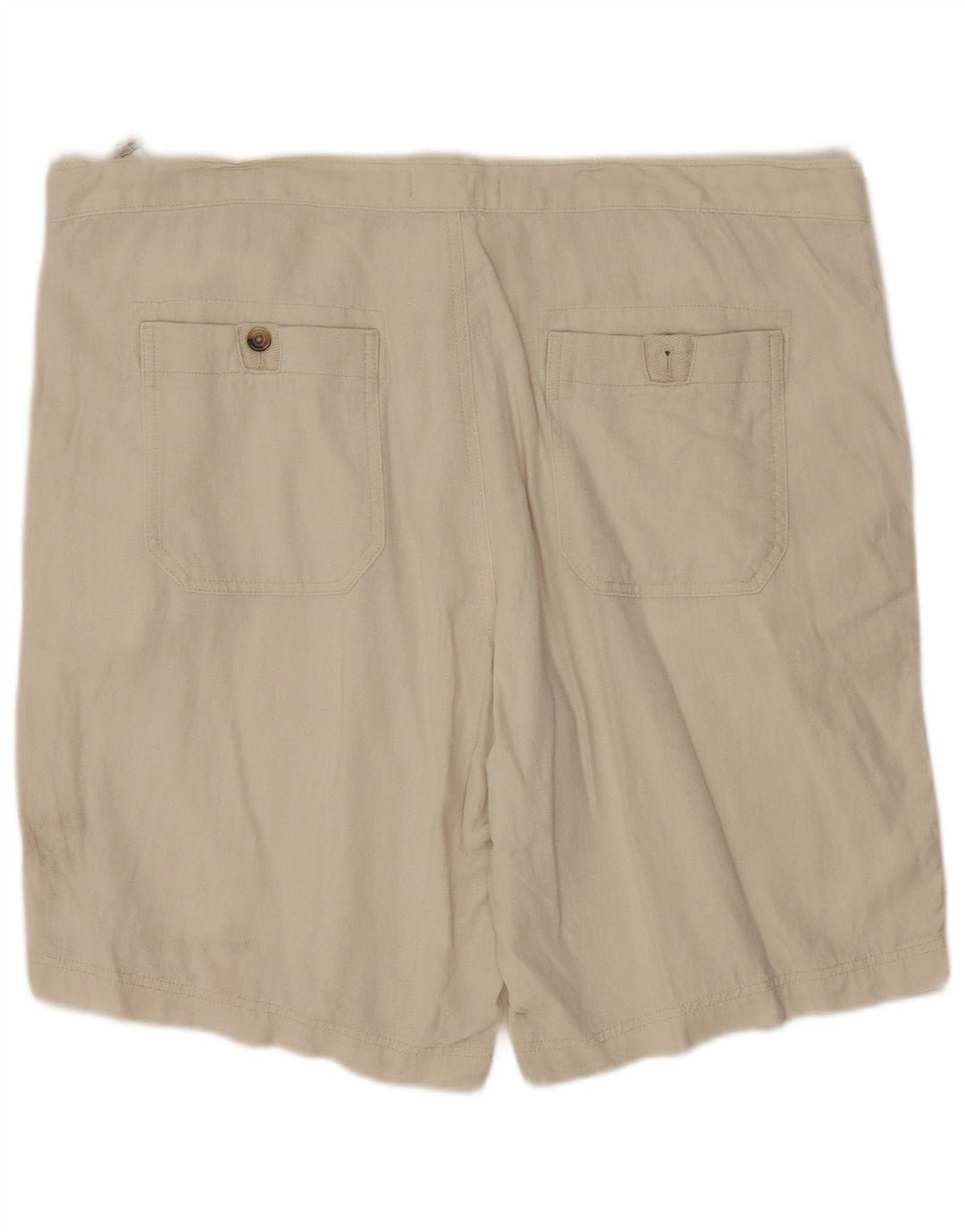 Męskie spodenki Chino Marks & Spencer W42 2XL beżowy len