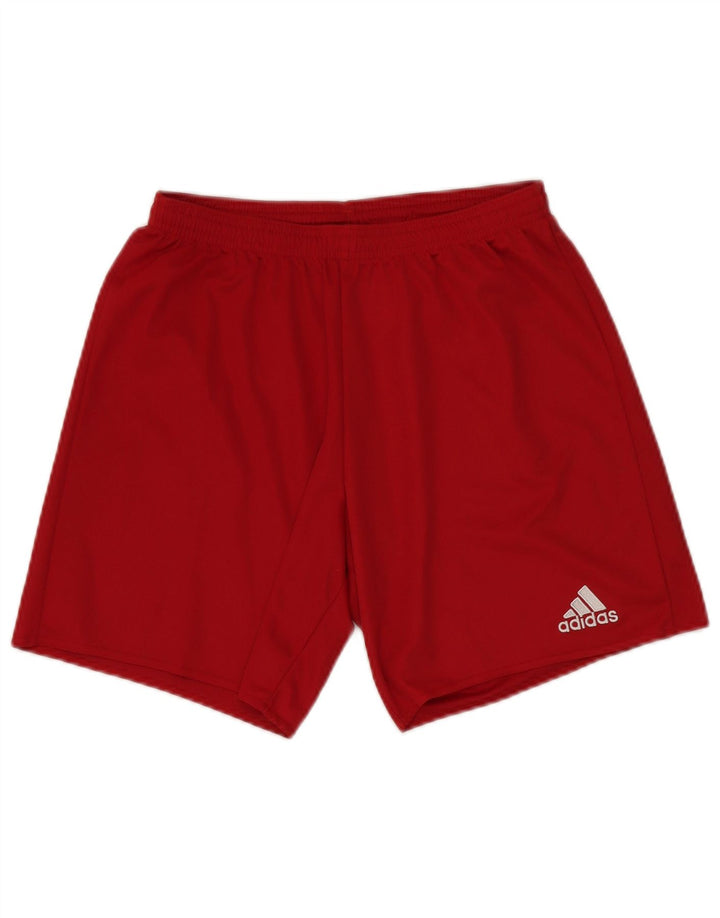 Męskie spodenki sportowe ADIDAS Aeroready, średni czerwony poliester