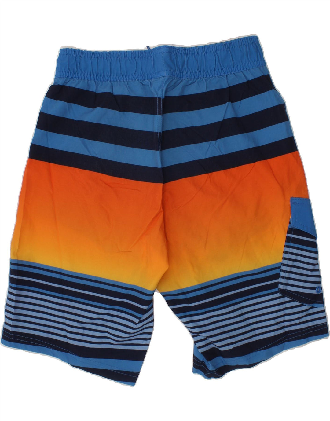 EDDIE BAUER Boys Swimming Shorts 11-12 Years  Blue Striped Polyester Vintage Eddie Bauer and Second-Hand Eddie Bauer from Messina Hembry 
