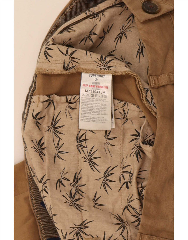 Męskie spodenki Chino Superdry W32 Średni beż, bawełna